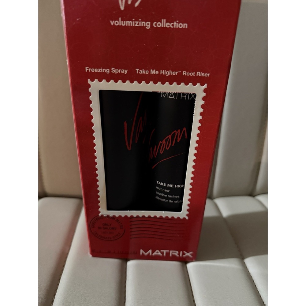 Matrix Vavoom Take Me Higher Freezing Spray 11.2 Oz Root Riser 8.5 oz Gift Set - Picture 2 of 4